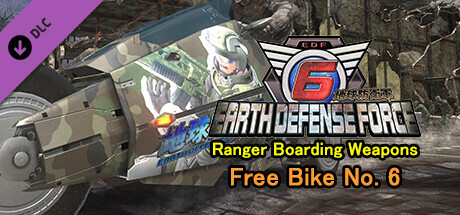 EARTH DEFENSE FORCE 6 - Ranger Boarding Weapons: Free Bike No. 6