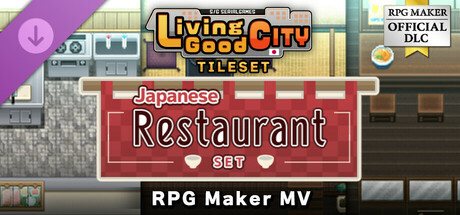RPG Maker MV - SERIALGAMES LivingGoodCity TILESET Japanese Restaurant SET