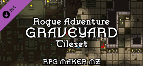 RPG Maker MZ - Rogue Adventure - Graveyard Tileset