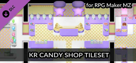 RPG Maker MZ - KR Candy Shop Tileset