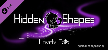 Hidden Shapes Lovely Cats - Wallpapers