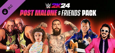 WWE 2K24 Post Malone & Friends Pack