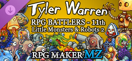 RPG Maker MZ - Tyler Warren RPG Battlers - 11th - Little Monsters and Robots 2