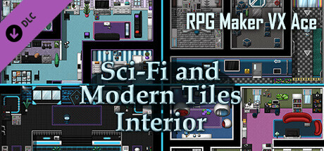 RPG Maker VX Ace - Sci-Fi and Modern Tileset - Interior