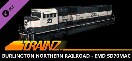 Trainz 2022 DLC - Burlington Northern Railroad - EMD SD70MAC