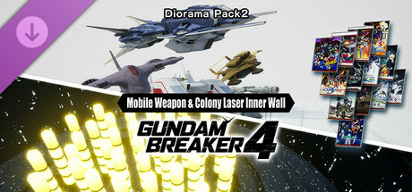 GUNDAM BREAKER 4 - Diorama Pack 2 - Mobile Weapon & Colony Laser Inner Wall