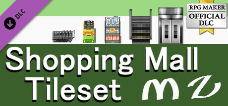 RPG Maker MZ - Shopping Mall Tileset