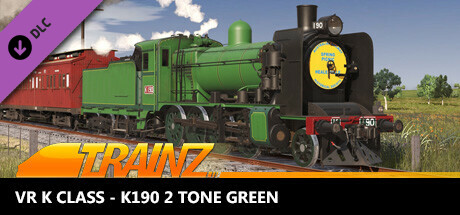 Trainz Plus DLC - VR K class - K190 2 Tone Green