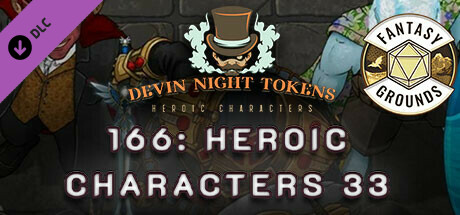 Fantasy Grounds - Devin Night Pack 166: Heroic Characters 33