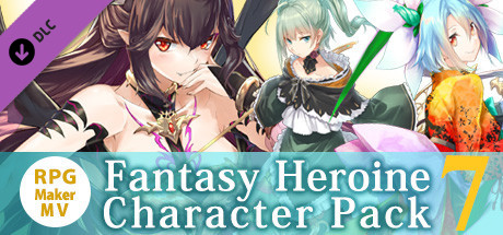 RPG Maker MV - Fantasy Heroine Character Pack 7