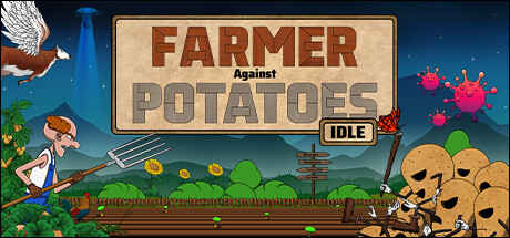 Farmer Against Potatoes Idle