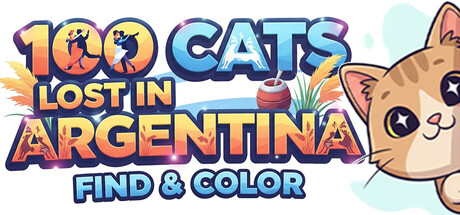 100 Cats Lost in Argentina Find & Color