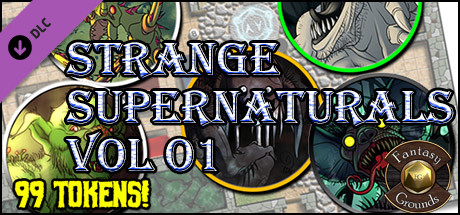 Fantasy Grounds - Strange Supernaturals Vol 1 (Token Pack)