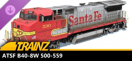 Trainz 2022 DLC - ATSF B40-8W 500-559