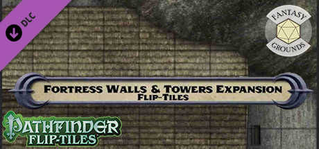 Fantasy Grounds - Pathfinder RPG - Flip-Tiles - Fortress Walls and Towers Expansion