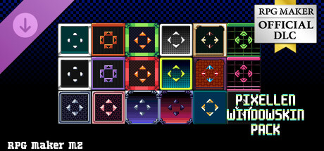RPG Maker MZ - PIXELLEN WINDOWSKIN PACK