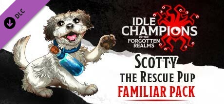Idle Champions - Scotty the Rescue Pup Familiar Pack