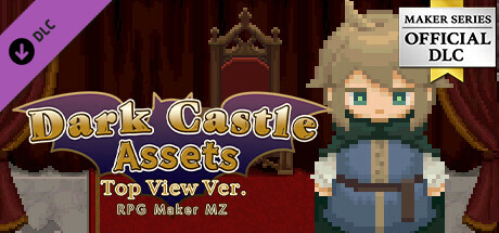 RPG Maker MZ - Dark Castle  Assets Top View Ver