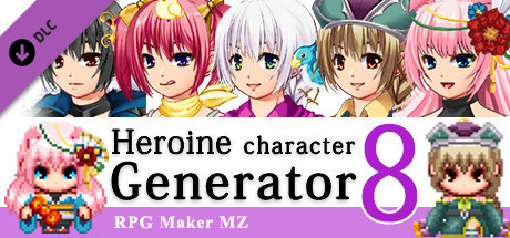 RPG Maker MZ - Heroine Character Generator 8 for MZ