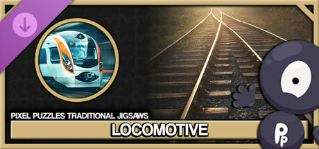 Pixel Puzzles Traditional Jigsaws Pack: Locomotive