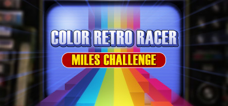 FIRST STEAM GAME VHS - COLOR RETRO RACER : MILES CHALLENGE