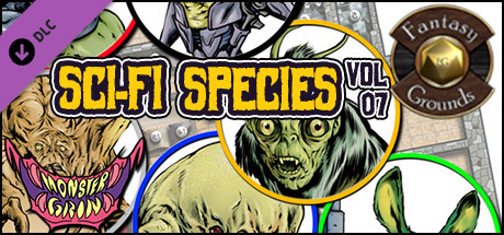 Fantasy Grounds - Sci-fi Species, Volume 7 (Token Pack)