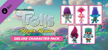 DreamWorks Trolls Remix Rescue Deluxe Character Pack