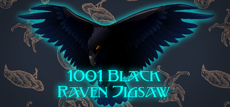 1001 Black Raven Jigsaw