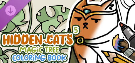 HIDDEN CATS 5: Magic Tree - Coloring Book
