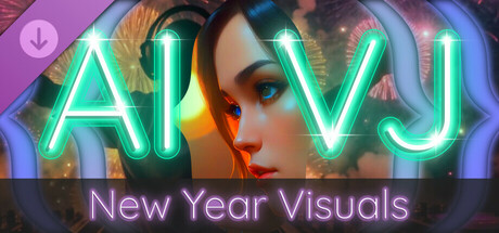 AI-VJ - New Year Visuals