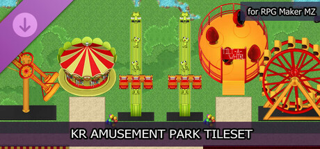 RPG Maker MZ - KR Amusement Park Tileset
