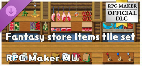 RPG Maker MV - Fantasy store items tile set