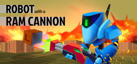 Robot with a Ram Cannon