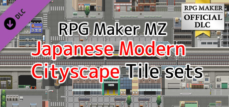 RPG Maker MZ - Japanese Modern Cityscape Tileset