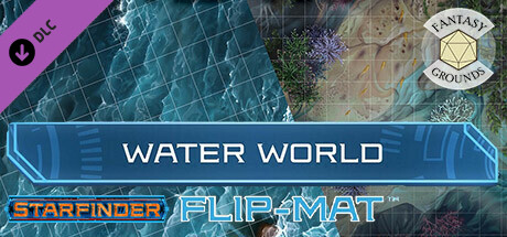 Fantasy Grounds - Starfinder RPG - Flip-Mat - Water World