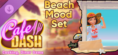 Cafe Dash: Cooking, Diner Game - Beach Mood Set