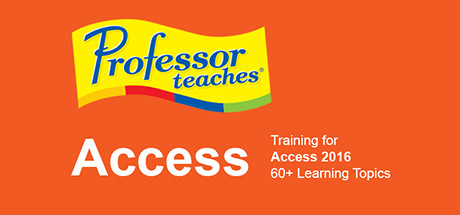 Professor Teaches Access 2016