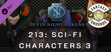 Fantasy Grounds - Devin Night Pack 213: Sci-fi Characters 3