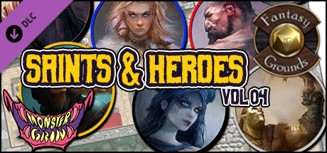 Fantasy Grounds - Saints and Heroes, Volume 4 (Token Pack)