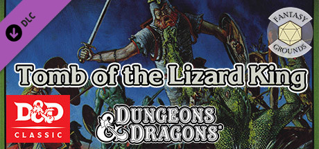 Fantasy Grounds - D&D Classics: I2 Tomb of the Lizard King (1E)