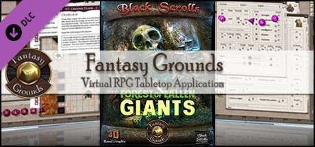 Fantasy Grounds -  Black Scroll Games - Forest of Fallen Giants (Map Pack)