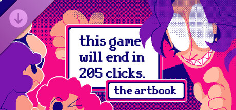 this game will end in 205 clicks. the artbook
