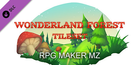 RPG Maker MZ - Wonderland Forest Tileset