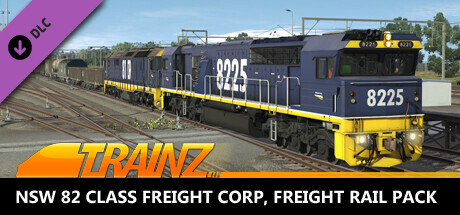Trainz 2019 DLC - NSW 82 Class Freight Corp, Freight Rail Pack