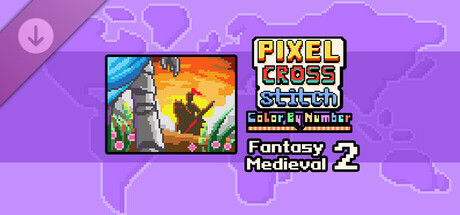 Pixel Cross Stitch - Fantasy Medieval Pack 2