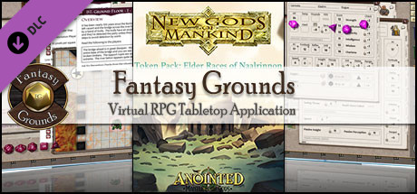 Fantasy Grounds - New Gods of Mankind - Anointed: Token Pack - Elder Races of Naalrinnon