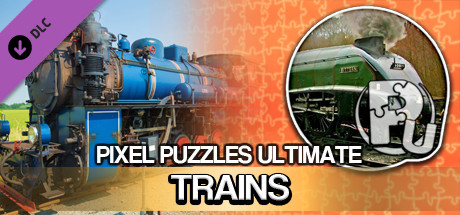 Jigsaw Puzzle Pack - Pixel Puzzles Ultimate: Trains
