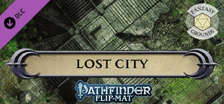 Fantasy Grounds - Pathfinder RPG - Pathfinder Flip-Mat - Lost City