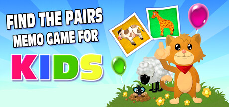 Find The Pairs Memo Game for Kids