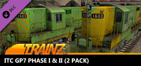 Trainz Plus DLC - ITC GP7 Phase I & II (2 Pack)